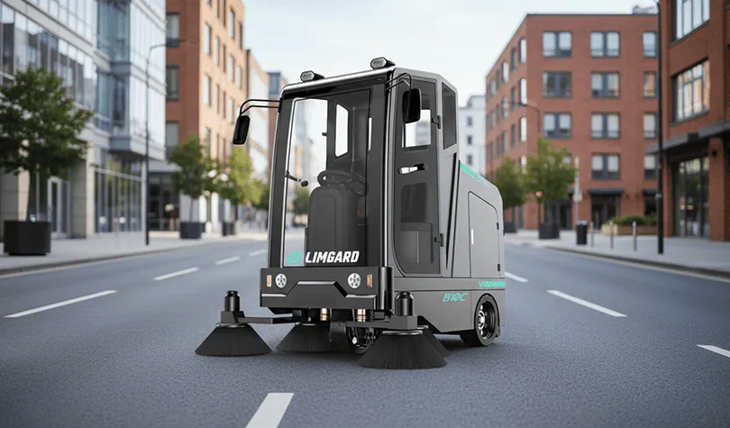 Компактные подметально-уборочные машины: уборка открытых территорий