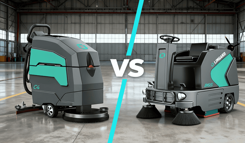 Подметальная или поломоечная машина: что выбрать