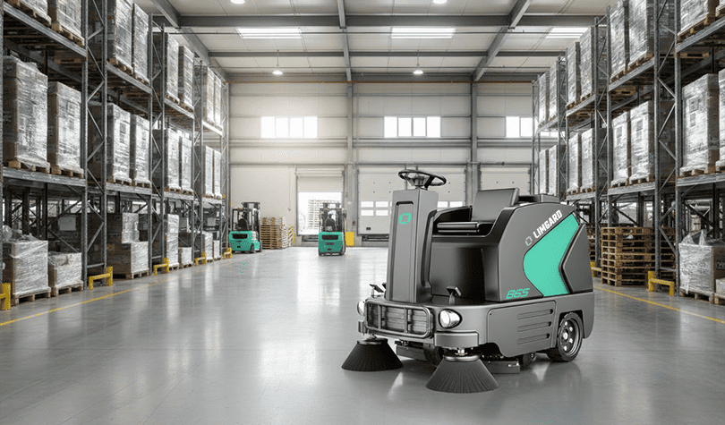 Подметально-вакуумные машины для промышленных помещений